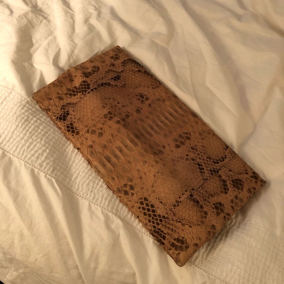 Faux Python Clutch - Picture 4 of 4